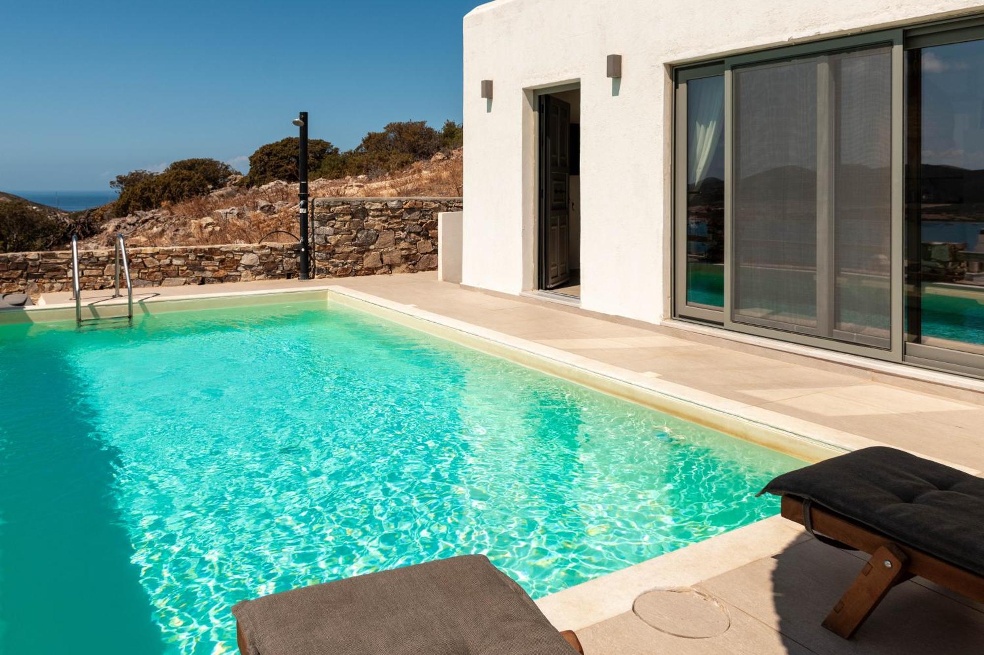 Deja Blue Villa 1 Agios Georgios  المظهر الخارجي الصورة